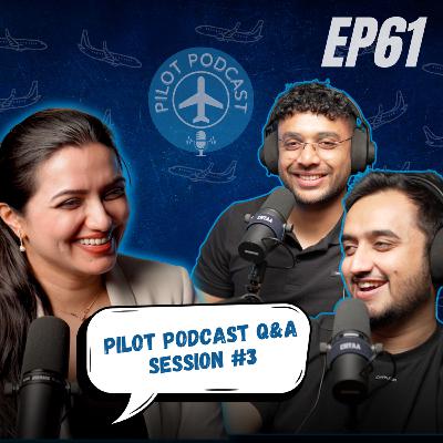 Pilot Podcast Q&A Session #3 | EP 61 by Captain Neha, Winged Engineer & Nilay