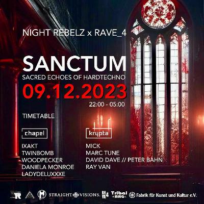 LadydeluxXxe | Sanctum † Sacred Echoes of Hardtechno † Chappel Göppingen | 09.12.2023