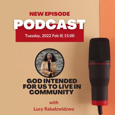 God intended for us to live in community. God intended for us to live in community.