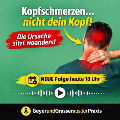 🎙️Kopfschmerzen – kommt die Ursache wirklich aus dem Kopf? 🎙️Kopfschmerzen – kommt die Ursache wirklich aus dem Kopf?