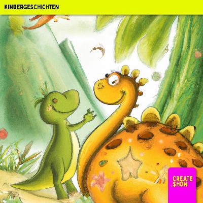 Ein Tag voller Abenteuer mit Clueso dem grünen Dinosaurier