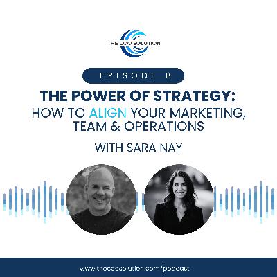 The Power of Strategy: How to Align Your Marketing, Team & Operations, with Sara Nay