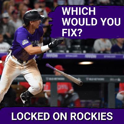 Would you rather the Colorado Rockies go all in on fixing the pitching or offense?
