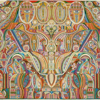 灵性艺术：奥古斯丁·勒萨热和尼古拉斯·洛里奇的高维宇宙