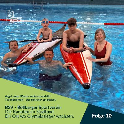 Folge 10: Wenn das Stadtbad zur Wildwasserbahn wird - Mit den Kanuten des Böllberger Sportvereins