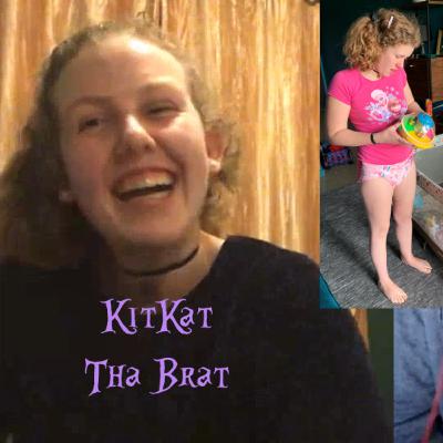 Dominic King Interviews Kit Kat tha Brat - ABDL Diaper Girl