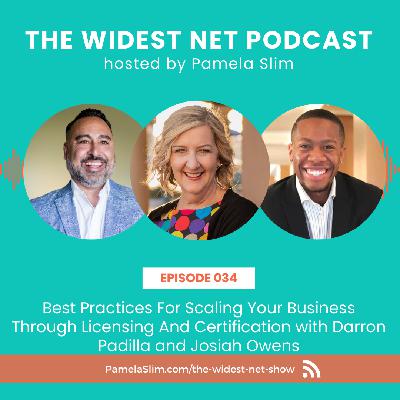 034: Best Practices For Scaling Your Business Through Licensing And Certification with Darron Padilla and Josiah Owens