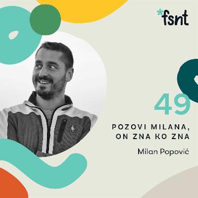 Milan Popović -  naučni komunikator, doktorand fizičke hemije, preduzetnik | Fusnota podkast 49