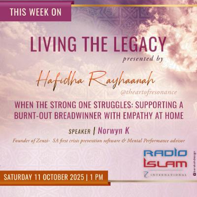 When the strong one struggles:Supporting a burnt out breadwinner with empathy at home