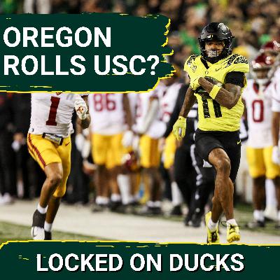 CHARGE: Oregon Ducks Might NEED Comfortable Win vs USC—Ducks Playoff Rankings Reaction. LB Issue?