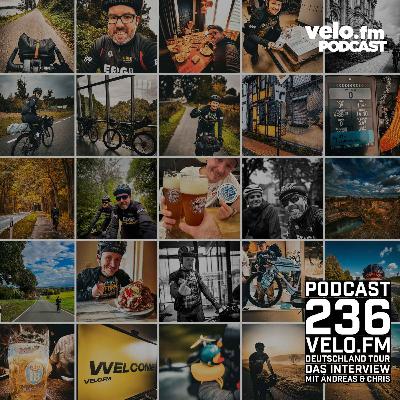 Folge 236: Das velo.fm Deutschland Tour Interview mit Nora, Christoph & Andreas