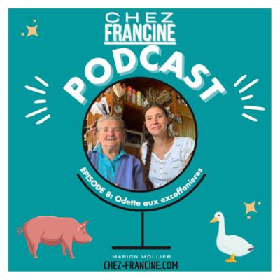 Odette aux excoffonieres au milieu des oies et de la bonne humeur