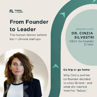 Go big or go home, with Dr. Cinzia Silvestri Go big or go home, with Dr. Cinzia Silvestri
