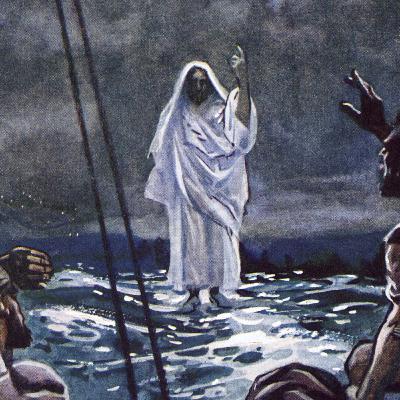 The significance of Jesus walking on the water