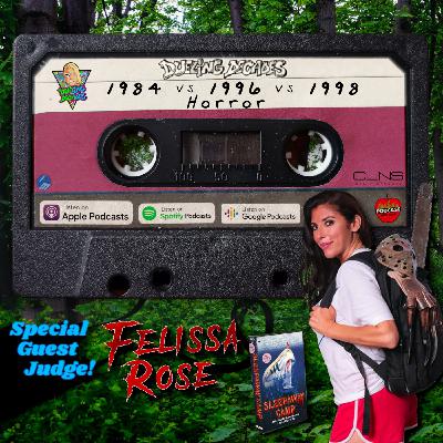 Horror icon Felissa Rose grabs her gavel and judges this horror showdown between 1984, 1996 & 1998!