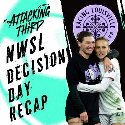 Racing Louisville QUALIFY for the playoffs | NWSL Decision Day drama + Playoff Preview | Attacking Third (Soccer 11/2)