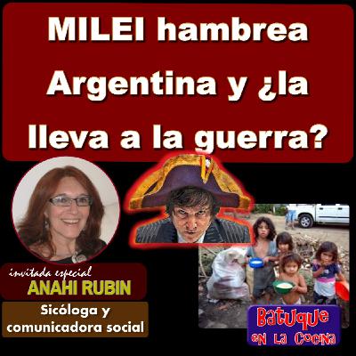 #MILEI hambrea Argentina y ¿la lleva a la guerra? #MILEI hambrea Argentina y ¿la lleva a la guerra?