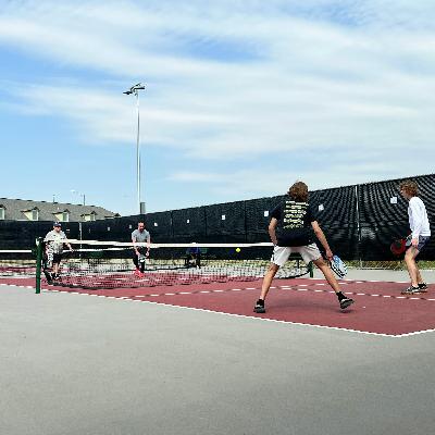 Party for Two - Pickleball noise - Kids and cell phones - World Series bet Party for Two - Pickleball noise - Kids and cell phones - World Series bet