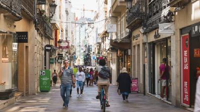 Javier Pastoriza, presidente de la zona comercial de Obelisco
