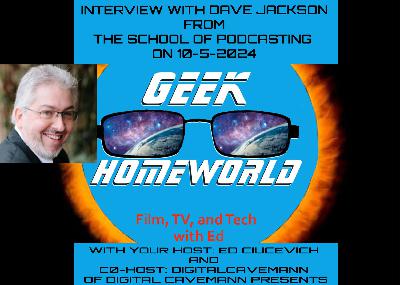 Conversation with Dave Jackson from The School of Podcasting on 10-5-2024