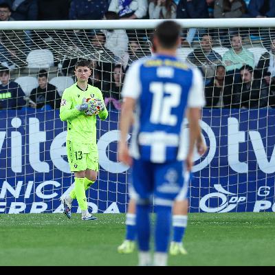 Rafa Fernández portero de Osasuna Promesas protagonista en la victoria ante la Ponferradina y a por el Bilbao Athletic el domingo en Tajonar Rafa Fernández portero de Osasuna Promesas protagonista en la victoria ante la Ponferradina y a por el Bilbao Athletic el domingo en Tajonar