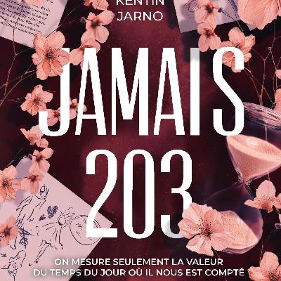 QUE FERIEZ-VOUS S'IL VOUS RESTAIT 203 JOURS À VIVRE ? |  JAMAIS 203 DE KENTIN JARNO