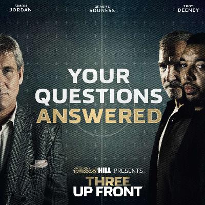 "Football looks like a burden for Rashford" - YOUR questions answered 🗣️ | Three Up Front "Football looks like a burden for Rashford" - YOUR questions answered 🗣️ | Three Up Front