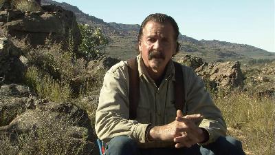 Tracking a mountain leopard