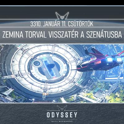 Galnet hírek: 3310. január 11. csütörtök - Zemina Torval visszatér a szenátusba Galnet hírek: 3310. január 11. csütörtök - Zemina Torval visszatér a szenátusba