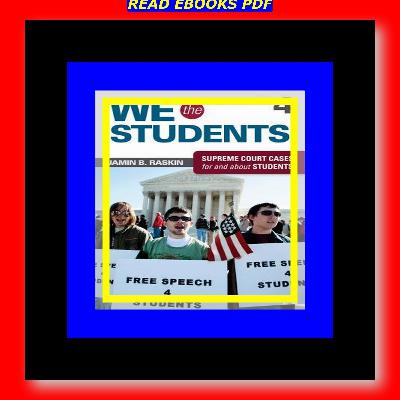 Download Free Pdf Books We the Students Supreme Court Cases for and about Students [PDF EPUB KINDLE]