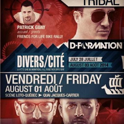 THE GROOVE INSIDE - Divers Cité Montreal Pride 2014 Promo CD