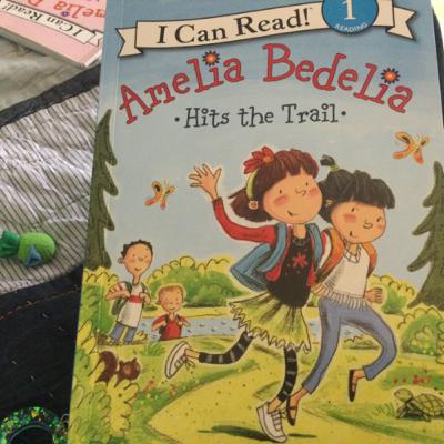 Amelia Bedelia hits the trail