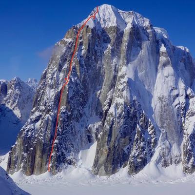 Jackson Marvell: New Route on Mt. Dickey in Alaska Jackson Marvell: New Route on Mt. Dickey in Alaska