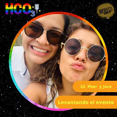 34. Pher y Joce, Levantando el evento. 34. Pher y Joce, Levantando el evento.