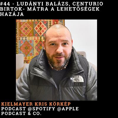 Ludányi Balázs, Centurio Birtok – Mátra a lehetőségek hazája