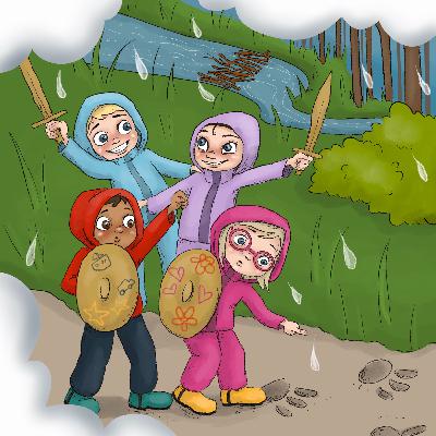 Ukens sniklytt: Del 1 av Huffagjengen - Sporene i skogen