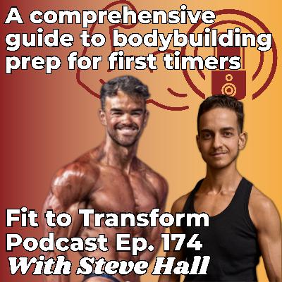 A comprehensive guide to bodybuilding prep for first timers - With Steve Hall - Ep. 174