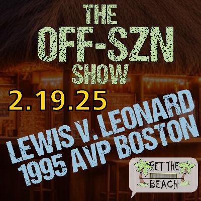 Beach Moments: Brian Lewis with an all time freakout at the 1995 AVP Miller Lite Open