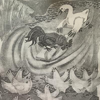 Петушок в беде