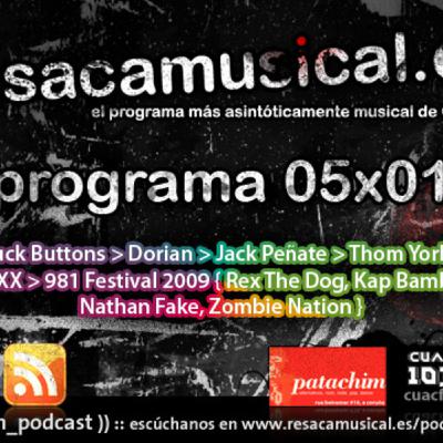 Resaca Musical - 05x01 (Parte 1) Resaca Musical - 05x01 (Parte 1)
