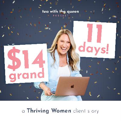 My Client Went From Zero Sales to $14K in 11 Days. Here's How She Got There