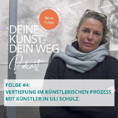 Vertiefung im künstlerischen Prozess, oder: Wie du Wiederholung für genaues Beobachten nutzen kannst. Im Gespräch mit Künstler:in ULI SCHULZ. Vertiefung im künstlerischen Prozess, oder: Wie du Wiederholung für genaues Beobachten nutzen kannst. Im Gespräch mit Künstler:in ULI SCHULZ.
