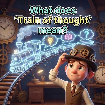 Train of thought – Line of thinking