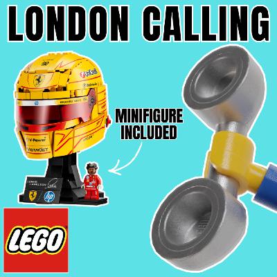 LC316 - F1 IS BACK AND LEGO FERRARI HELMETS REVEALED LC316 - F1 IS BACK AND LEGO FERRARI HELMETS REVEALED