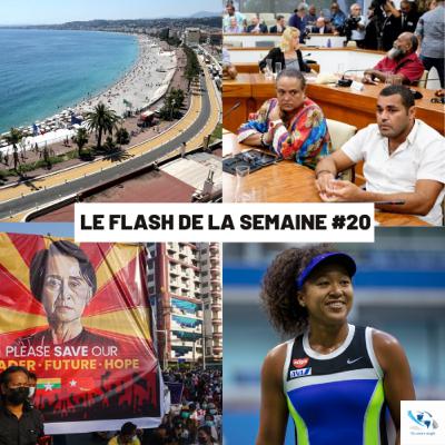 Flash de la semaine du 15 février - Alpes-Maritimes, Nouvelle Calédonie, Birmanie, Open d'Australie Flash de la semaine du 15 février - Alpes-Maritimes, Nouvelle Calédonie, Birmanie, Open d'Australie