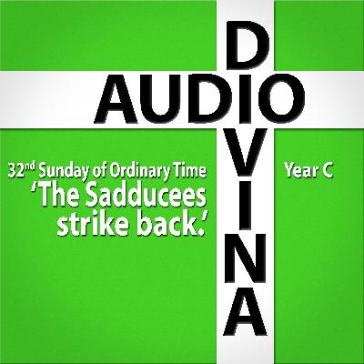 The Sadducees strike back - 32nd Sunday of the Year, Year C The Sadducees strike back - 32nd Sunday of the Year, Year C