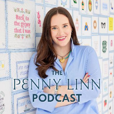 Corporate Career Turned Needlepoint: Atlantic Blue Canvas | Penny Linn Podcast
