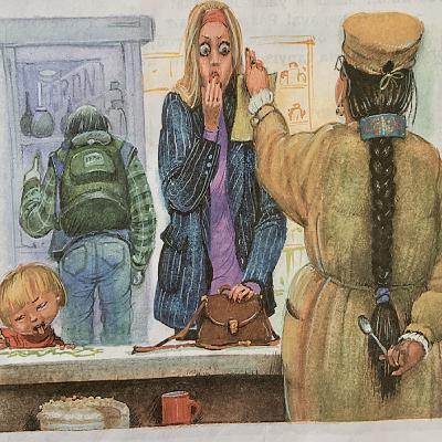 Как мальчик Яша везде рисовал