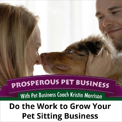 Ep. 161: Do the Work to Grow Your Pet Sitting Business