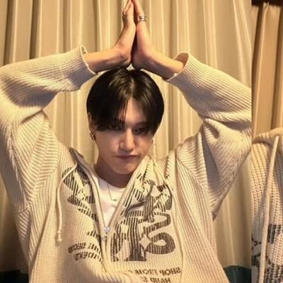 This is Taking Out funny reactions as ATEEZ sweater shirt She Got Me By The Balls with English slang